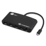 Siig JU-DK0A11-S1 laptop dock/port replicator Wired Thunderbolt 3 Black