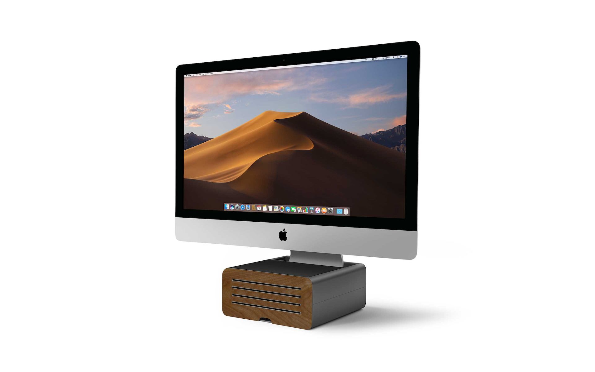 Image of TwelveSouth HiRise Pro Freestanding Black, Wood