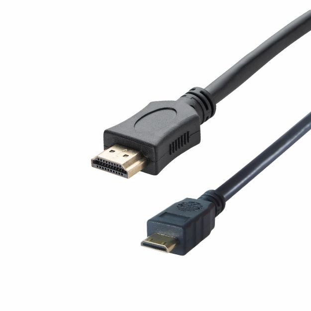 Connektgear Men's Gold 2M Hdmi To Hdmi Mini Connector Cable - To C