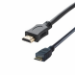 connektgear 2m HDMI to HDMI Mini Connector Cable - Male to Male Gold Connectors