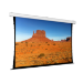 Screen International Major Pro C Tensioned VA 450cm x 253cm, 16/9 Format Tensioned Electric Screen, Matt White Surface ( will have a seam) 30cm Black Drop and 5cm Black Borders - White case with CEILING mounting brackets - 220v motor