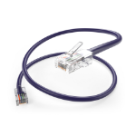 UNC PC6-20F-PUR networking cable Purple 239.8" (6.09 m) Cat6