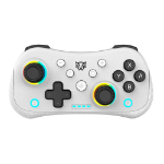 Balam Rush Kontrol Pocket G555 Blanco Bluetooth/USB Gamepad Analógico/Digital Android, Nintendo Switch, Nintendo Switch Lite, Consola Nintendo Switch OLED, PC, iOS