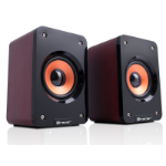 Tracer Orlando loudspeaker Black, Orange, Wood Wired 5 W