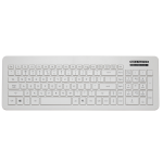 Man & Machine Very Cool clavier Médical USB QWERTY US International Blanc