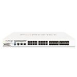 Fortinet 18 x GE RJ45 ports (including 1 x MGMT port, 1 X HA port, 16 x switch ports), 16 x GE SFP slots, SPU NP6 and CP9 hardware accelerated, 2x 240GB onboard SSD storage.