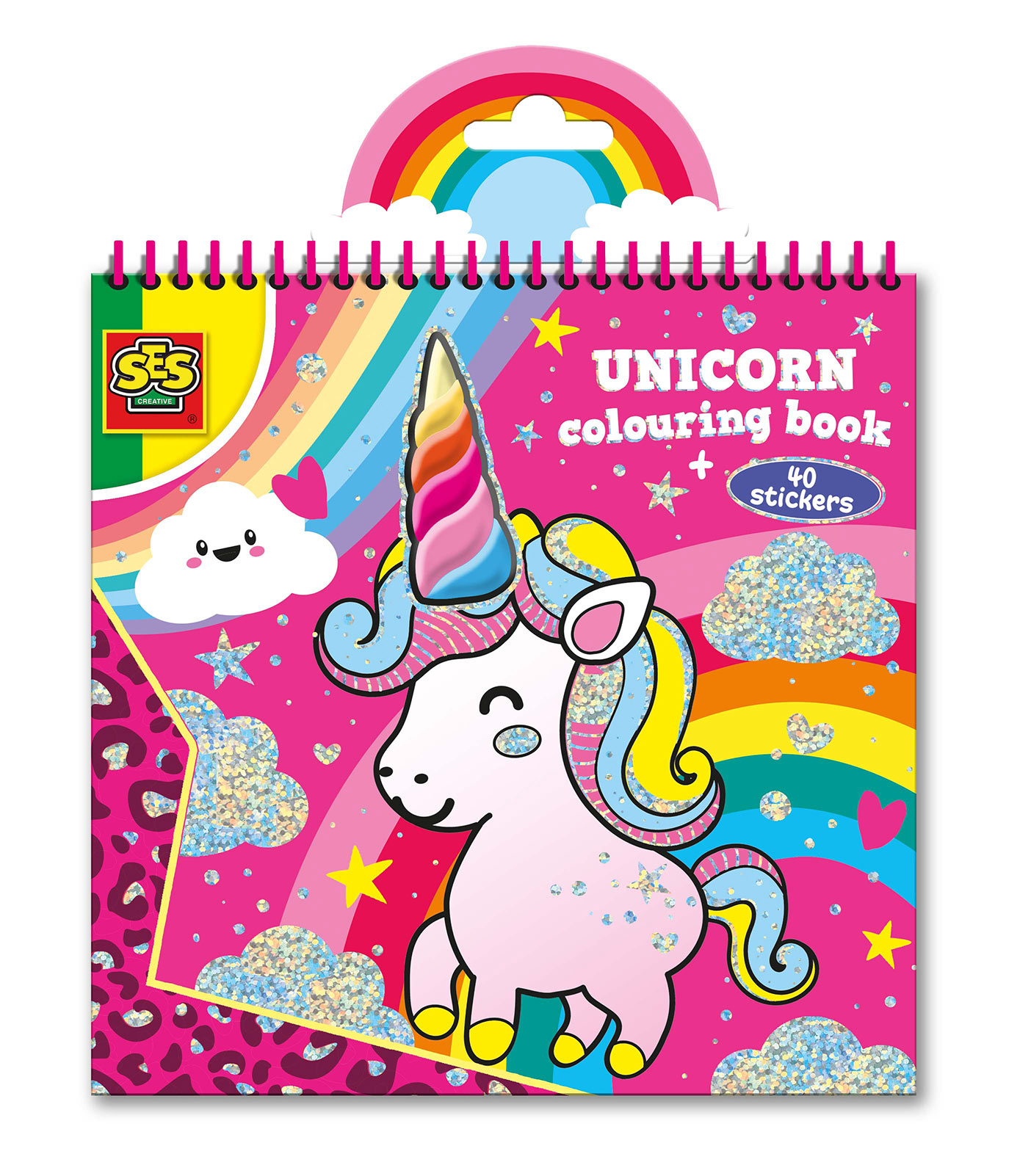 SES Creative Unicorn colouring book