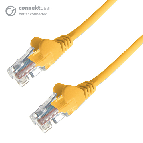 CONNEkT Gear 10m RJ45 CAT6 UTP Stranded Flush Moulded LS0H Network...