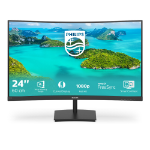 Philips E Line 241E1SCA/00 computer monitor 59,9 cm (23.6") 1920 x 1080 Pixels Full HD LCD Zwart