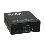 AddOn Networks 1000BTX-1000BXD network media converter 1000 Mbit/s 1310 nm Black