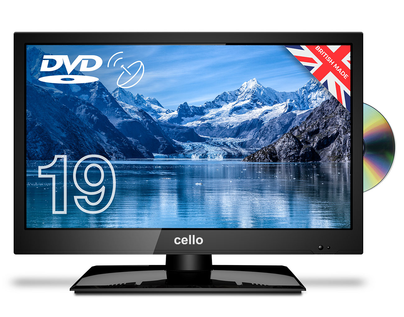 Photos - Television CELLO C1920FS TV 48.3 cm  HD Black 200 cd/m² (19")