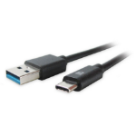 Comprehensive USB5G-AC-3TAA USB cable USB 3.2 Gen 1 (3.1 Gen 1) 35.8" (0.91 m) USB A USB C 5 Gbit/s Black