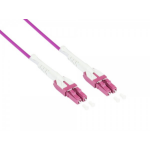 Alcasa LW-U830LC4 InfiniBand/fibre optic cable 30 m 2x LC Violet