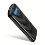 Axagon EEM2-SC External USB-C 10Gbps screwless metal box for M.2 NVMe SSD disks. Grey