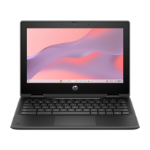 HP Fortis Flip G1i Chromebook Intel® N N150 29.5 cm (11.6") Touchscreen HD 8 GB LPDDR5x-SDRAM 64 GB eMMC Wi-Fi 6E (802.11ax) ChromeOS Black