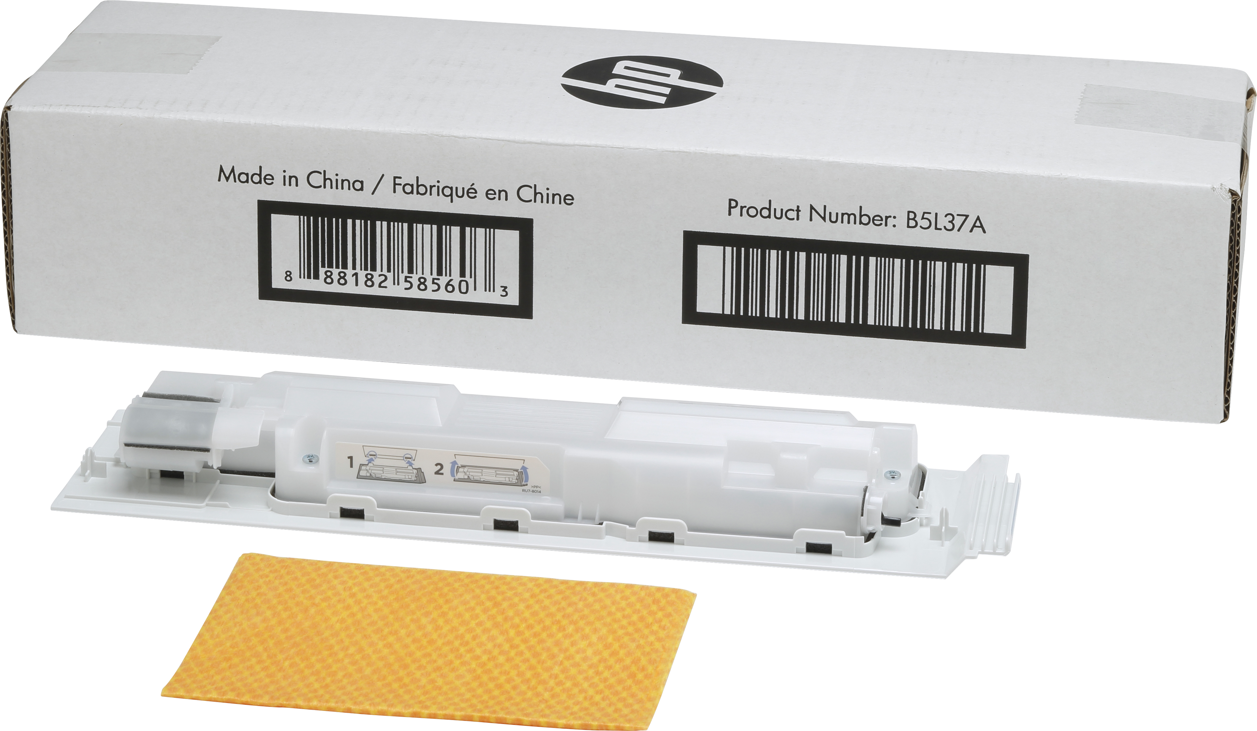 Image of HP B5L37A Toner waste box, 54K pages for HP CLJ M 552/E 50045