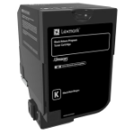 Lexmark 74C20K0 Toner-kit black return program, 3K pages ISO/IEC 19798 for Lexmark CS 720/725/CX 725  Chert Nigeria