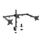 Brateck LDT12-C034N monitor mount / stand 68.6 cm (27") Clamp Black