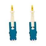 Tripp Lite N383S-02M InfiniBand en Glasvezelkabel 2,01 m SN OFNR Blauw, Wit, Geel
