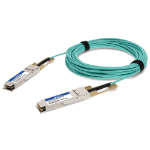 AddOn Networks QSFP-100GB-AOC5M-FT-AO InfiniBand/fibre optic cable 5 m QSFP28 AOC Aqua colour