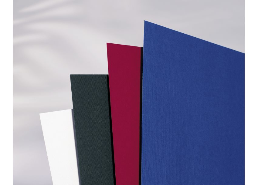 GBC LinenWeave Binding Covers 250gsm A4 Red (100)
