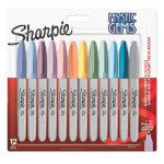 Sharpie 2157681 permanent marker Fine tip Assorted colours 12 pc(s)