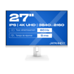 JAPANNEXT JN-IPS270UHD60F-C65W-HSP-W computer monitor 68,6 cm (27") 3840 x 2160 Pixels 4K Ultra HD LED Wit