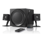Creative Labs T4 Wireless luidspreker set Universeel Zwart 2.1 kanalen 1-weg Bluetooth