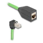 DeLOCK 80887 networking cable Black, Green 2 m Cat6a SF/UTP (S-FTP)