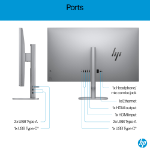HP OmniStudio X All-in-One 32-c0009na PC Intel Core Ultra 7 155H 80 cm (31.5") 3840 x 2160 pixels All-in-One PC 16 GB DDR5-SDRAM 2 TB SSD Windows 11 Home Wi-Fi 7 (802.11be) AI PC Silver