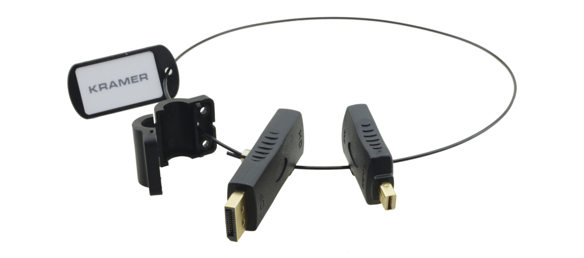 Photos - Cable (video, audio, USB) Kramer Electronics AD-RING-1 Black 