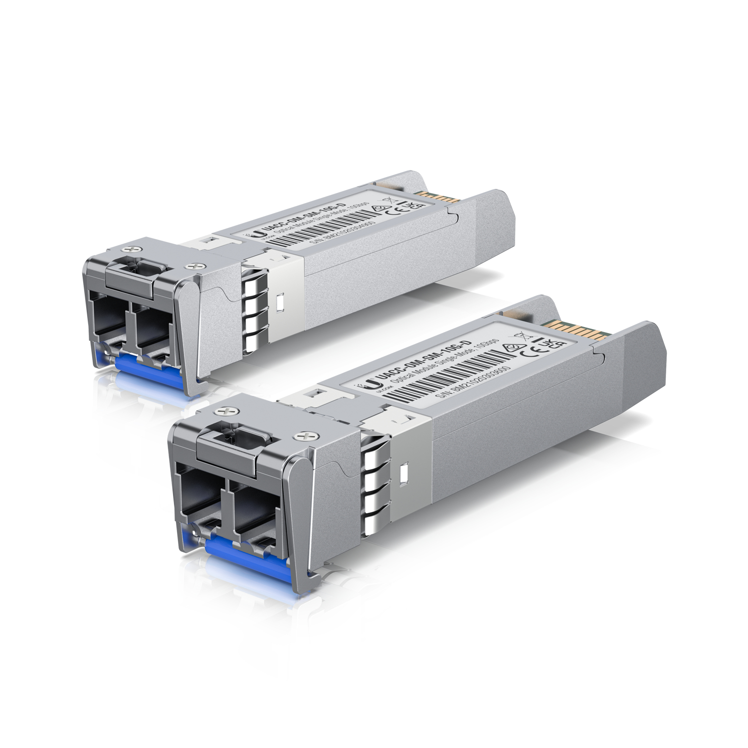 Image of Ubiquiti UACC-OM-SM-10G-D-20 network transceiver module Fiber...