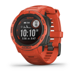 Garmin Instinct Solar MIP 45 mm Digitaal 128 x 128 Pixels Rood GPS