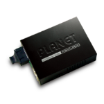 PLANET FT-802S50 network media converter 100 Mbit/s 1310 nm Single-mode Black