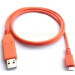 HPE Aruba Networking AP-CBL-SERU Micro-USB TTL3.3V to USB2.0 AP Console Adapter Cable nätverkskablar Orange