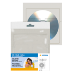 HERMA CD/DVD pockets, 129x130 mm 10 pockets