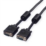 ROLINE High Quality VGA Cable + Ferrite + DDC, HD15, M/M 3 m