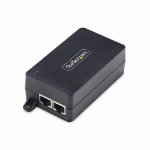 StarTech.com AF212C-POE-INJECTOR PoE adapter 1.25 Gigabit Ethernet, 2.5 Gigabit Ethernet, Fast Ethernet, Gigabit Ethernet