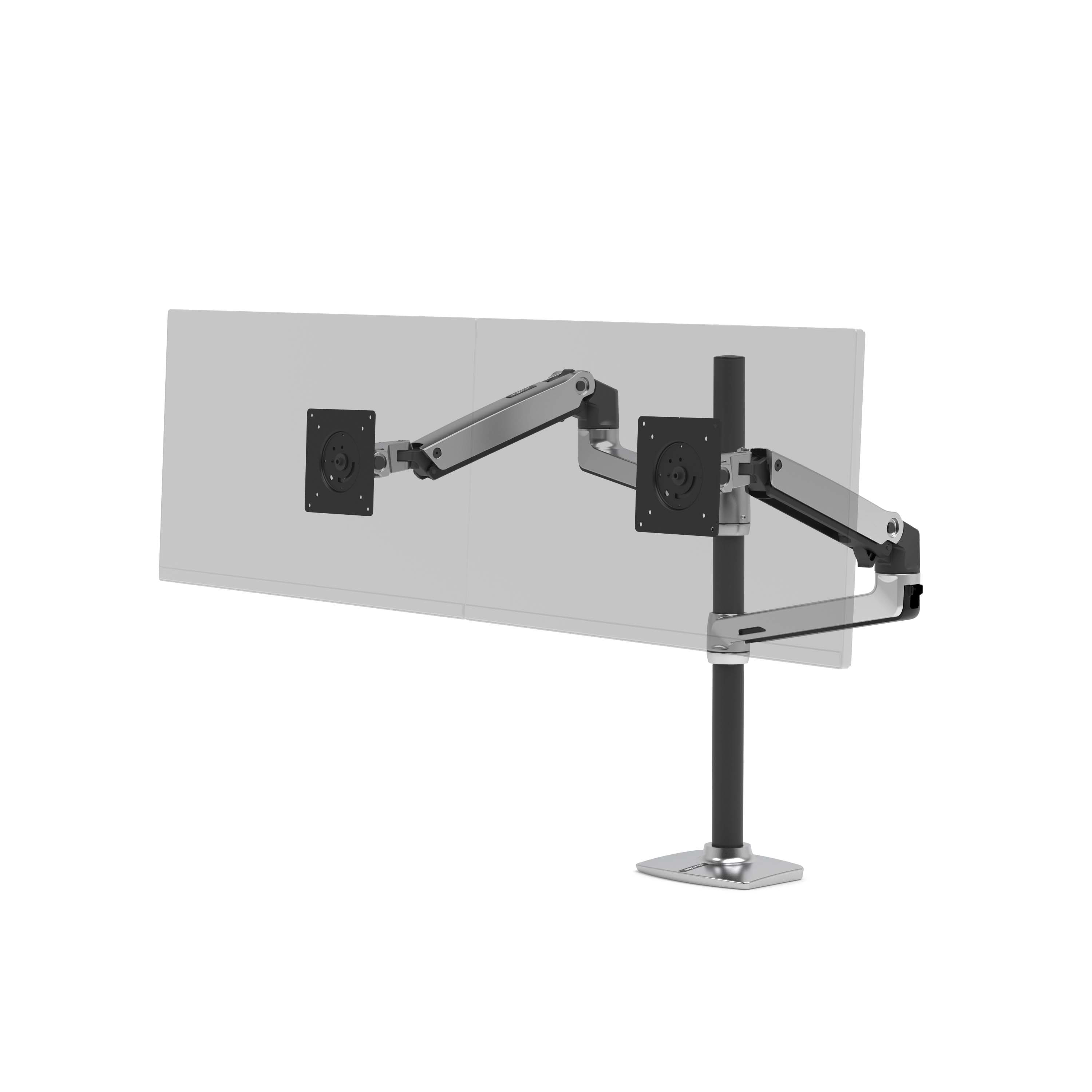 Image of Ergotron LX Series LX Dual Stacking Arm Tall Pole 101.6 cm (40")...