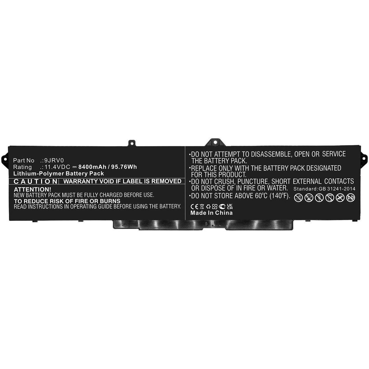 Photos - Laptop Part CoreParts MBXDE-BA0265 laptop spare part Battery