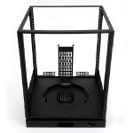 Penn Elcom R8010-24U-M6 rack cabinet Freestanding rack Black