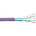 Hypertec ProConnectLite Cat5e F/UTP Solid Dca LSZH Purple 305m