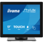 iiyama ProLite T1721MSC-B3 computer monitor 43.2 cm (17") 1280 x 1024 pixels SXGA Touchscreen Tabletop Black