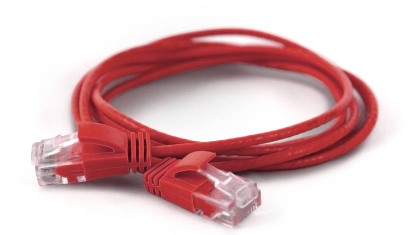 Wantec 7280 networking cable Red 25 m Cat6a U/UTP (UTP)
