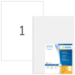 HERMA A3 labels transparent crystal-clear 297x420 mm transparent clear film glossy 50 pcs.