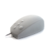 Accuratus Accumed MOUNA-SIL-CWHHY; fully sealed silicon off-white USB mouse made up of a Rigid Silicone chassis with NanoArmour 2 layer antibacterial protection impregnated into the silicone and coated on the surface. IP 67 rated it is dust- water and che