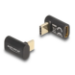 DeLOCK Adapter USB 40 Gbps USB Type-C PD 3.0 100 W male to female angled 8K 60 Hz