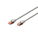 Digitus DK-1644-100 netwerkkabel Grijs 10 m Cat6 S/FTP (S-STP)