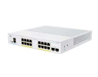 Cisco CBS250-16T-2G-NA 24-Port Gigabit 1U Network Switch