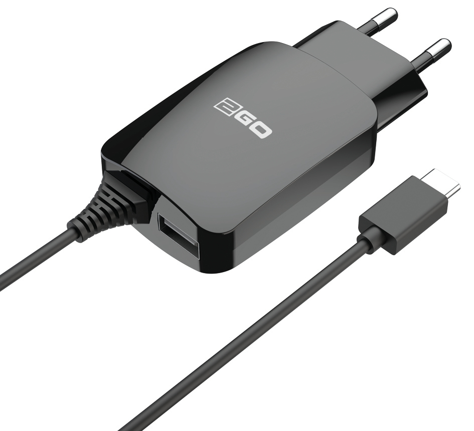 2GO 797167 mobile device charger Black Indoor